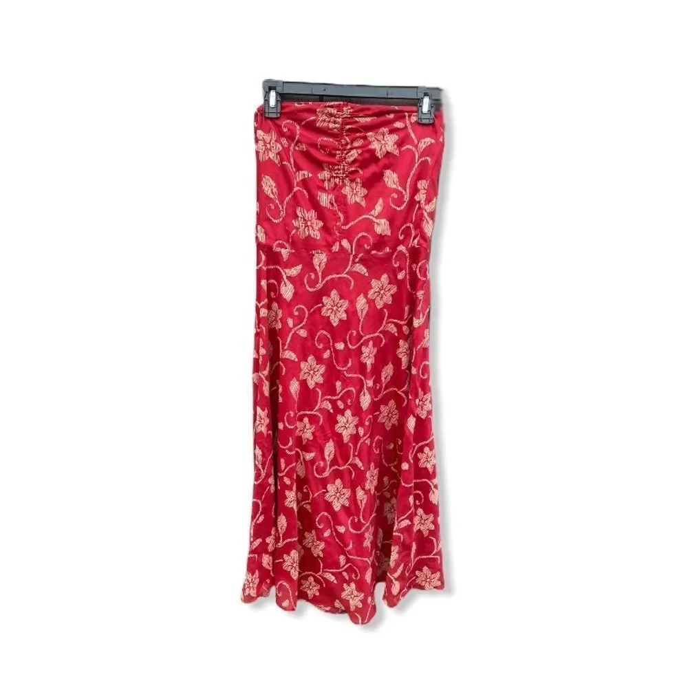 J. Crew‎ Floral Strapless Dress